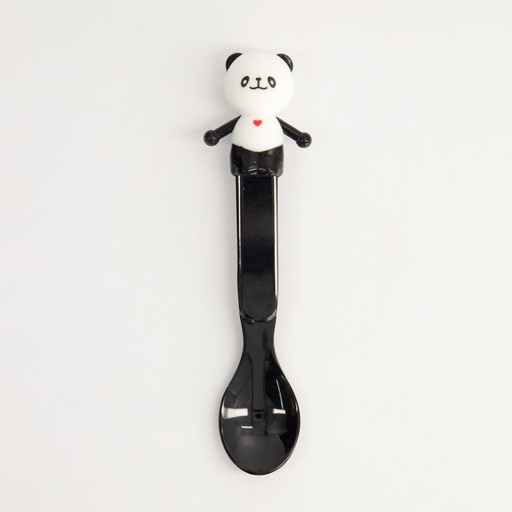 [22191] Children Panda Spoon Black 16.5cm 22191 6/240