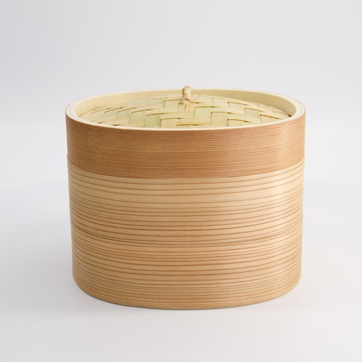 [22214] Kitchen TDK Steamer Square 21x21cm Bamboo K7-21 1/24