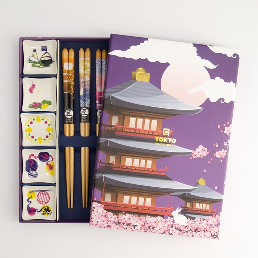 [22227] Chopstick Giftset/10 Japan DJGA-506 22227 1/36