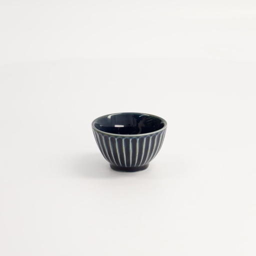 [22281] Sake Cup 6x3.5cm 50ml Navy 22281 12/192 