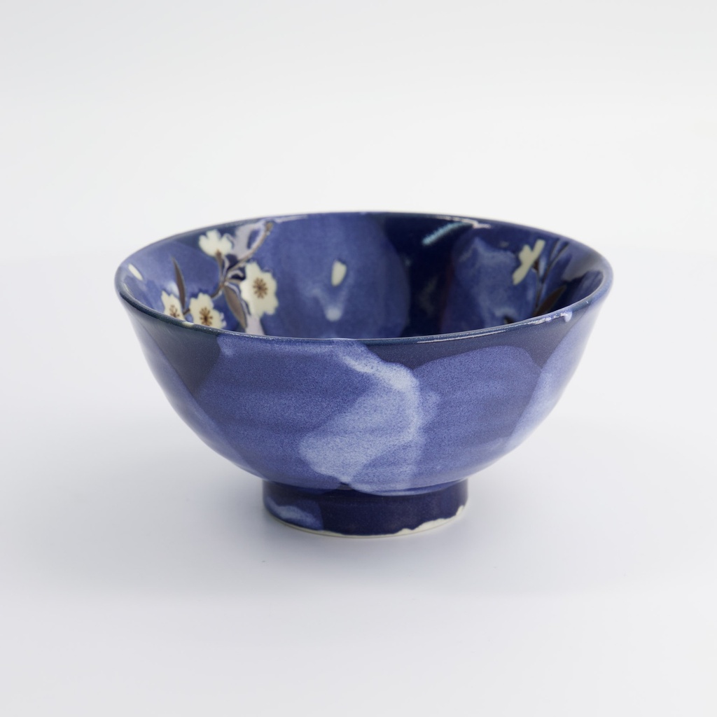 Blue Sakura Bowl 16x8cm 600ml Q56/BC 6/36 14334