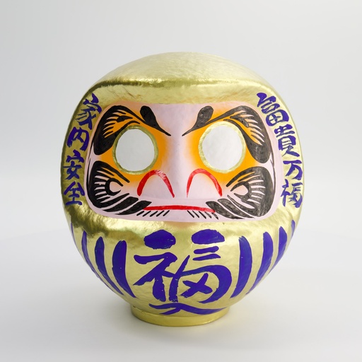 [33057] Daruma Gold 25cm 33057 1/10