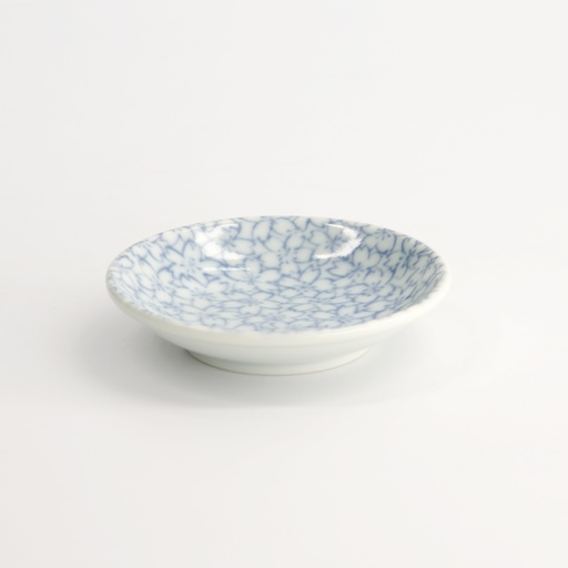 [22093] Sauce Dish 9x2cm Sakura Blue TA-54 12/192
