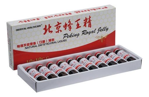 [1051] Oriental Healthcare Peking Royal Jelly 10x10ml 1/60 (10x10cc)