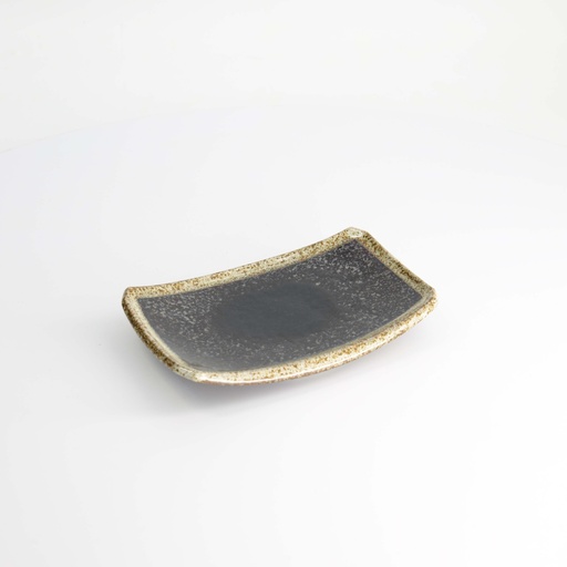 [33186] Yuteki Koshui Oblong Plate 19x13x3cm 33186 6/48