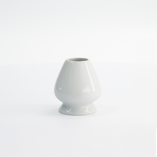 [33251] Matcha Whisk Stand (Chasen Naoshi) White 6.8x6.2cm 6/72