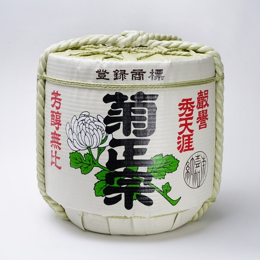 [33259] TARU Decoration Barrel Kikumasamune 60x55cm 72L    