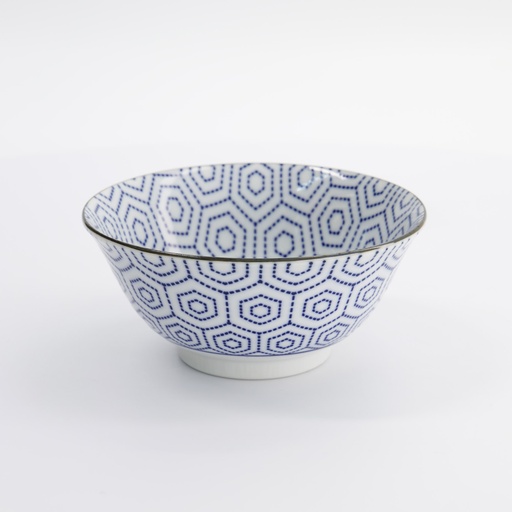 [7010] Mixed Bowls Kotobuki Kikko 15x7cm 550ml HB-3001/C 6/48