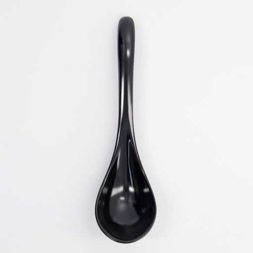 [33295] Melamine Spoon BK 21x5.5x3.8cm 106-1BK 60/480  24/240 