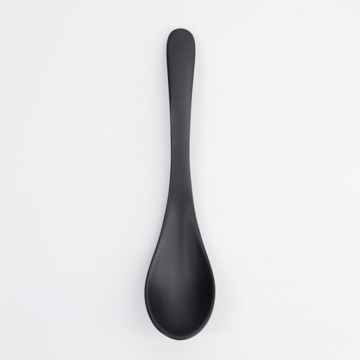 [33296] Melamine Spoon BK 20x4.5x3.5cm 11020/IW 60/480  60/600