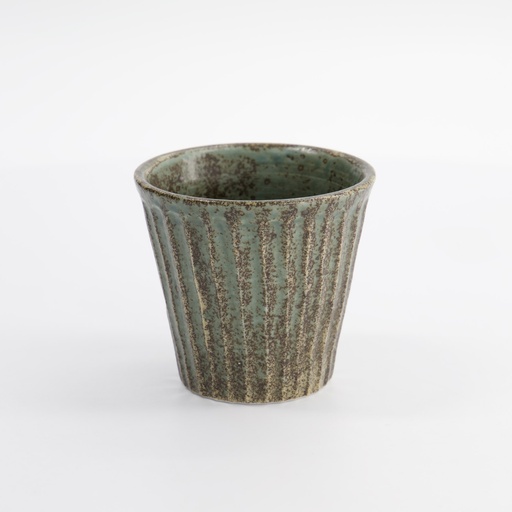 [33308] Mino Craft Wabi Uguisu Cup Green 9.2x8.6cm 33308 6/72