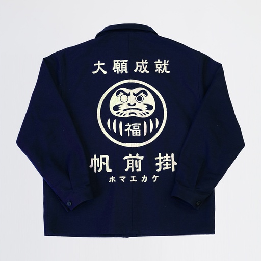 [33511] Daruma Jacket Navy (L) Cotton 33511