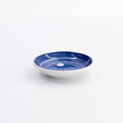 [33548] Sauce Dish Rabbit 9.7x2.2cm Blue 33548 12/192