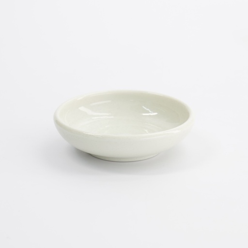 [33555] Sauce Dish 8x2.4cm White 33555 12/192