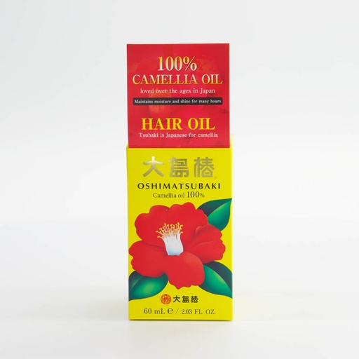[33610] Oshima Tsubaki Camelia Oil 60ml (NL) 33610 6/72