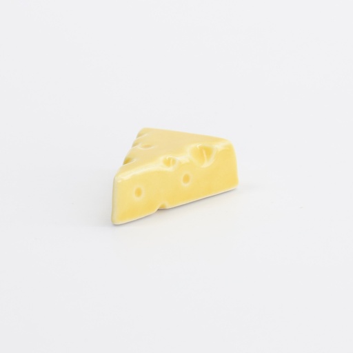 [33659] Kawaii Chopsticks Rest Cheese 4x2.8x1.3cm 4-535a