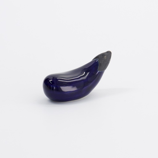 [33668] Kawaii Chopsticks Rest Eggplant 5.5x1.8x1.8cm 3-943a