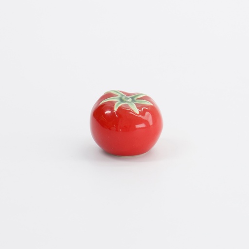 [33673] Kawaii Chopsticks Rest Tomato 3.1x2.2cm 3-945a