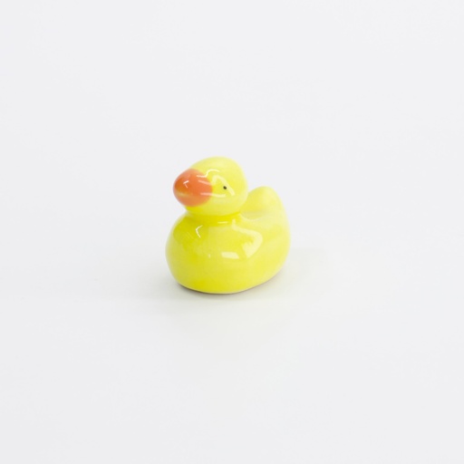 [33674] Kawaii Chopsticks Rest Duck 4x2.3x2.7cm 5-024