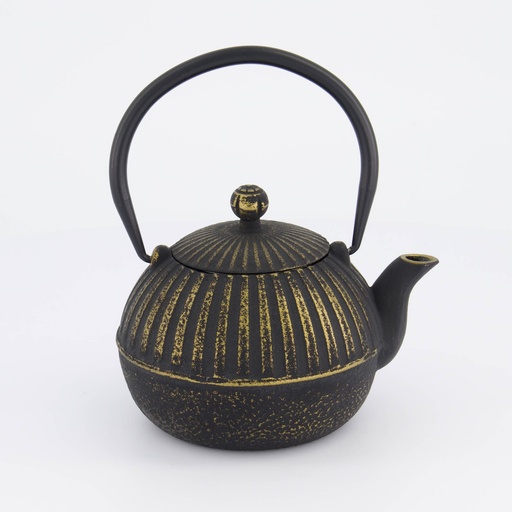 [33703] WY Tea Kettle Iron 0.5L CF-05L-2218 BLACK/GOLD 1/8