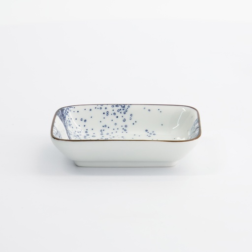 [33731] Hokusai Nami Choku 9.6x7.2cm Blue/White 33731 12/144