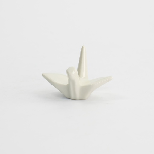 [33891] Chopsticks Rest Crane White D7-8 12/480 