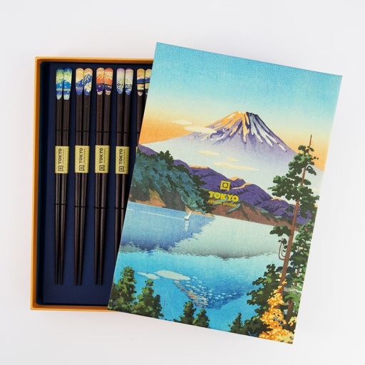 [33924] Chopstick Giftset/10 Fuji Mountain A51-K17C 1/36 