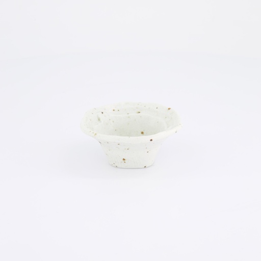 [33969] Craft Konahiki Small Dish 9.5x4.1cm White 33969 6/120