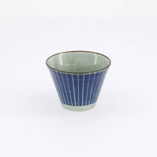 [34018] Mashiko Espresso Cup Aitokusa 7.5x5.3cm Blue 34018 12/192