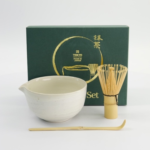 [34062] Matcha Giftset White 13x7.2cm 3pcs 34062 1/24
