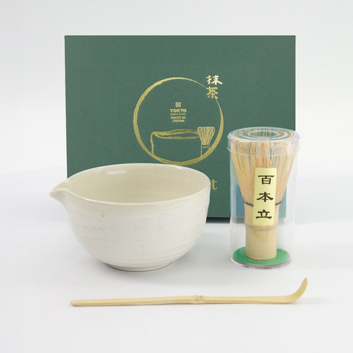 [34062] Matcha Giftset White 13x7.2cm 3pcs 34062 1/24