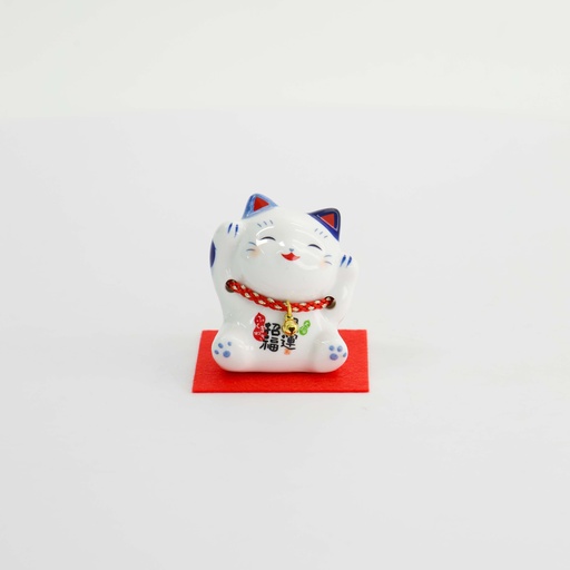 [34124] Lucky Cat 6cm Blue 7636 1/120