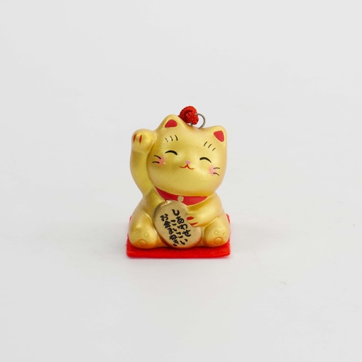 [34125] Lucky Cat 3.5cm Gold 7668 30/600 