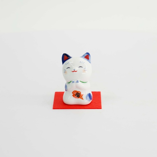 [34131] Lucky Cat 6cm Blue 7782 1/120