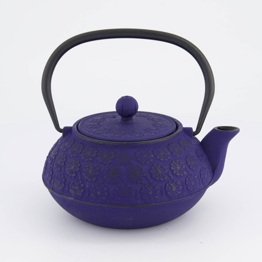 [34148] WY Tea Kettle Iron Sakura YH-0.9L-89AC Blue 1/8