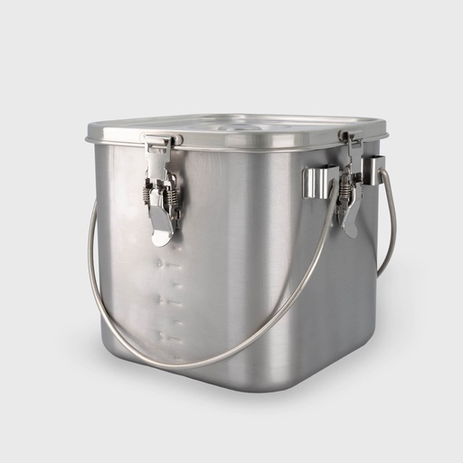 [34191] Kitchen Stainless Steel Container 12.2L 24cm IH 029133 1/1