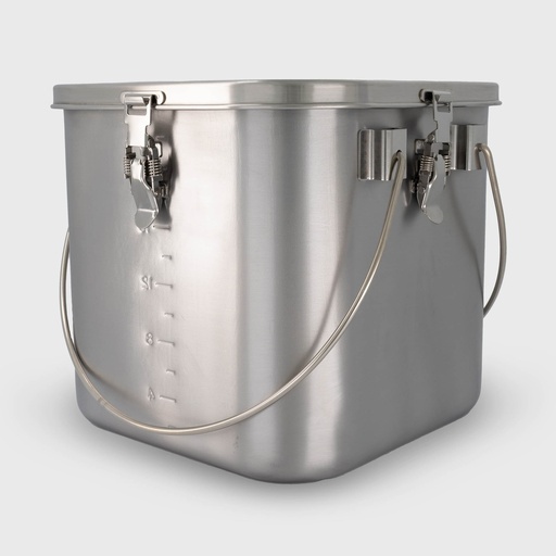 [34192] Kitchen Stainless Steel Container 24L 30cm IH 029135 1/1 