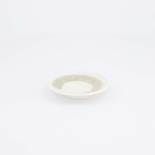 [34241] Yuki Kobiki Round Plate 9.8x1.7cm White 34241 12/192