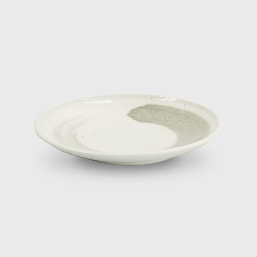 [34242] Yuki Kobiki Plate 19.5x3cm White 34242 6/48