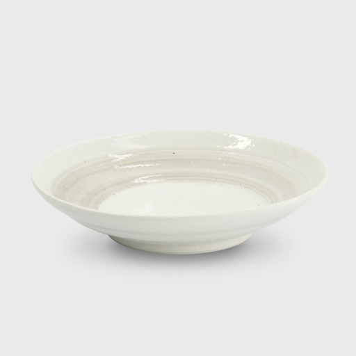[34244] Yuki Kobiki Deep Plate 23x5cm White 34244 4/32