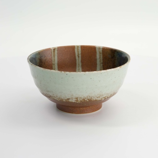 [34254] Aka-cha Suisho Tayo Bowl 17x9cm 900ml Brown 34254 4/32 