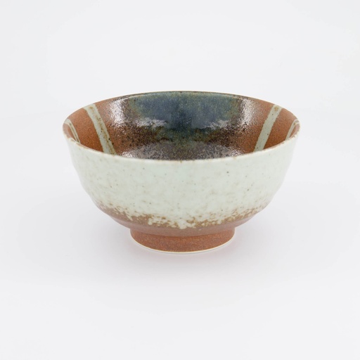 [34254] Aka-cha Suisho Tayo Bowl 17x9cm 900ml Brown 34254 4/32 