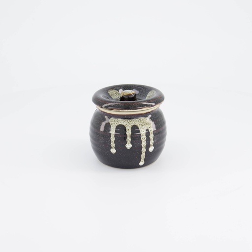 [34302] Kitchen Seasoning Pot w/Slit 8.8x8.8cm 350mm Black 34302 1/36