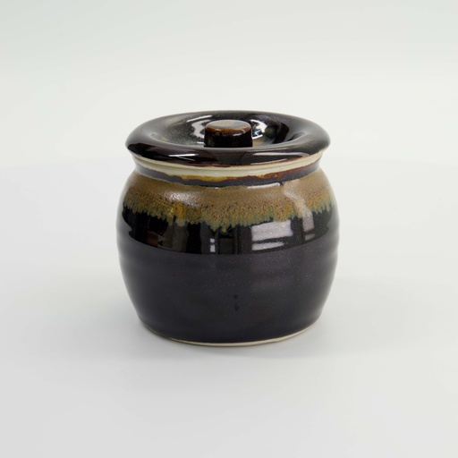 [34303] Kitchen Seasoning Pot w/o Slit 11x11cm 750mm Black 34303 1/24