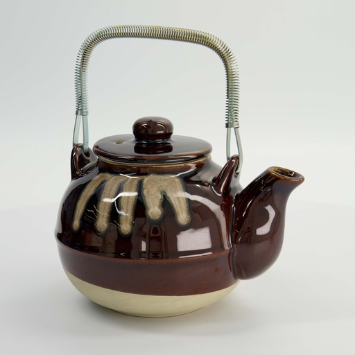 [34311] Amesuzu Dobin Pot 22x16cm 1450ml Brown 34311 1/18