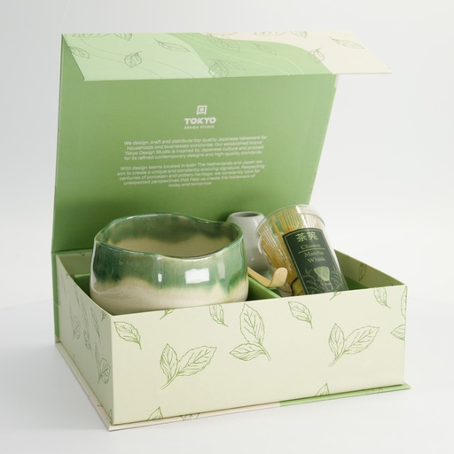 [617423] Matcha Giftset Oribe 11.5x7.5cm 4pcs 617423 1/12