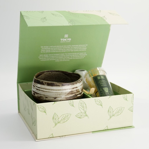 [617430] Matcha Giftset Shiro Hake11.5x7.5cm 4pcs 617430 1/12 
