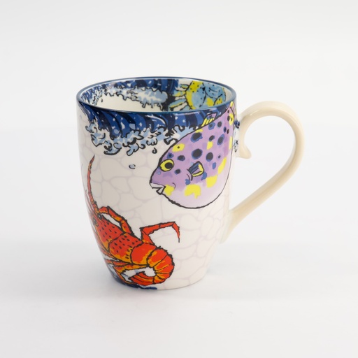 [618161] Kawaii Seafood Mug W/Giftbox 8.7x10.2cm 340ml 618161 1/36