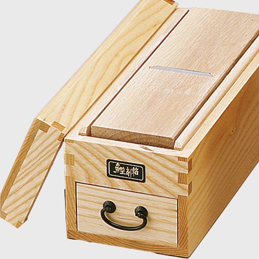 [618628] Kitchen Wooden Dried Bonito Slicer 24x9.5x11cm White 07305 1/1