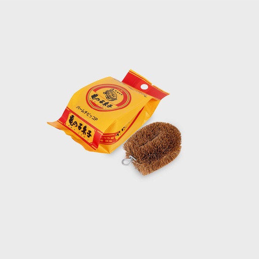 [408010] Kitchen Tawashi Palm Scrubber Mini 7x5x3cm 088110 1/120 